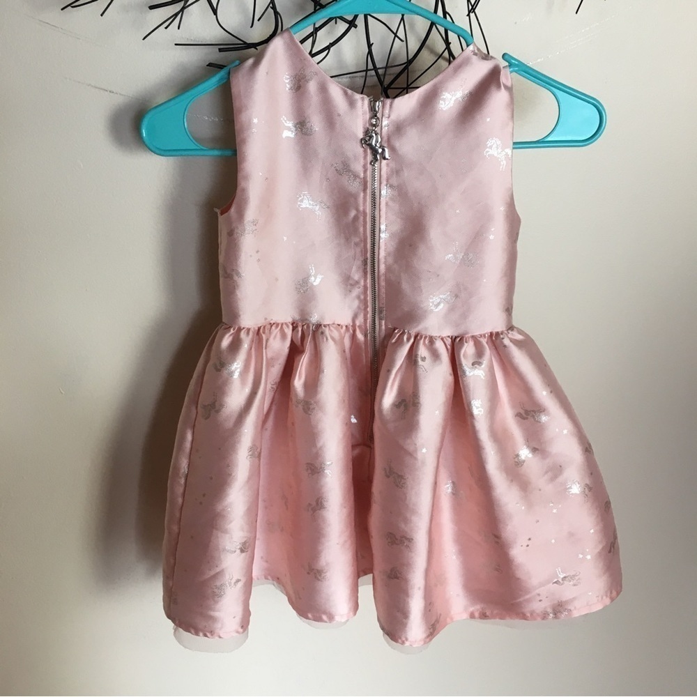 Magical pink unicorn dress. Tulle. Btween size 6. Childrens clothes. Little girl